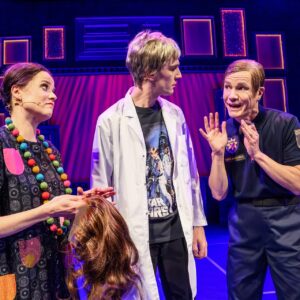 Emma Klingenberg, Kevin Holmström och Simon Häger